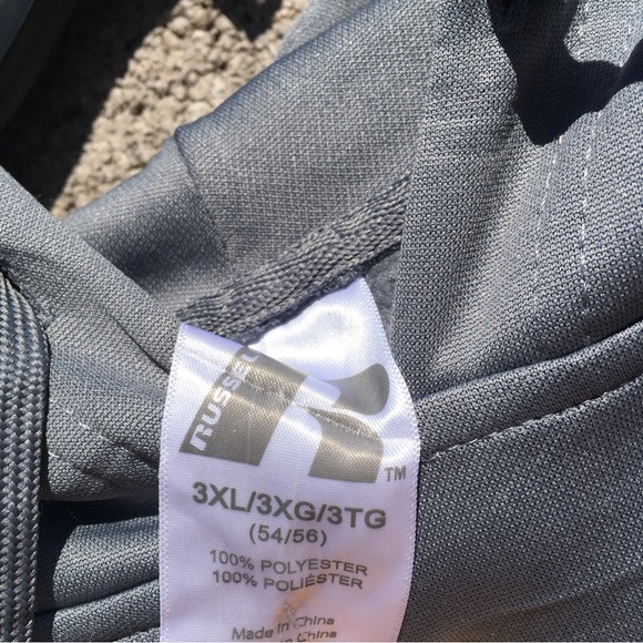 Russell Brand Mens 54/56 University Of Oklahoma Gray Red Hoodie Size 3XL NEW - Picture 7 of 7